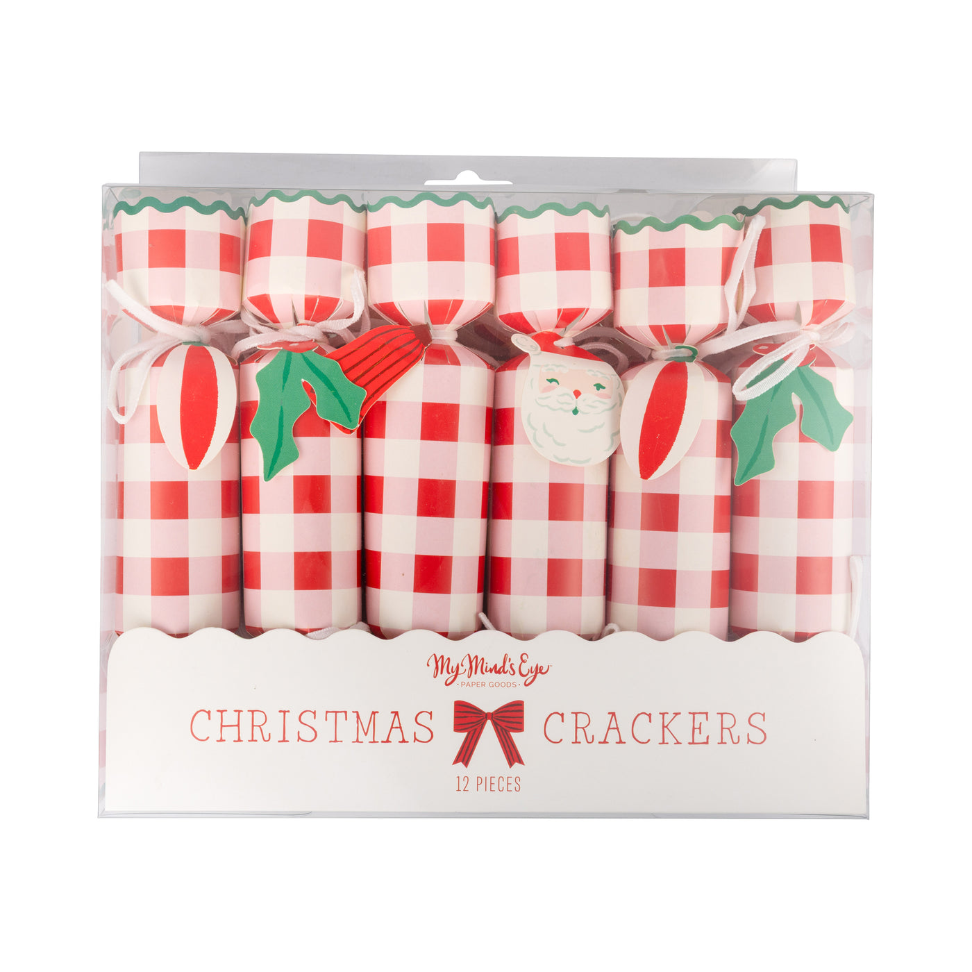 Plaid Sugar Plum Crackers