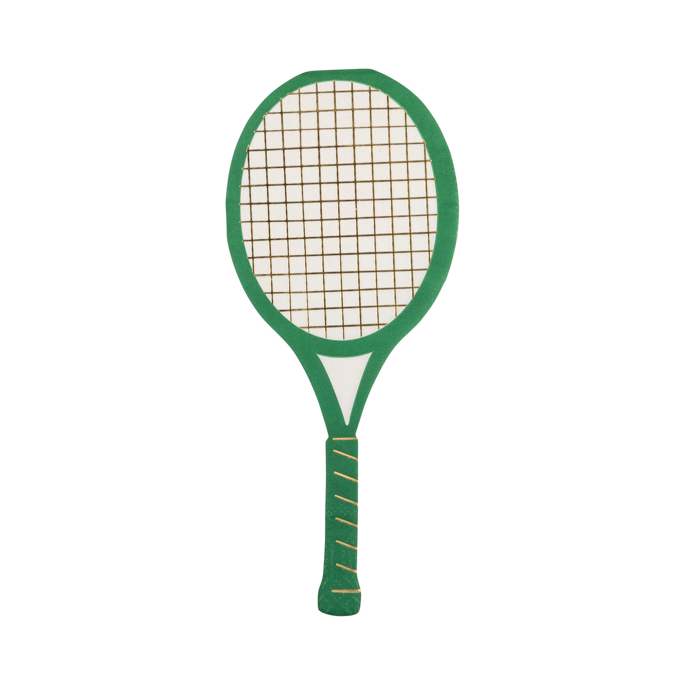 Tennis Racket Napkin Set