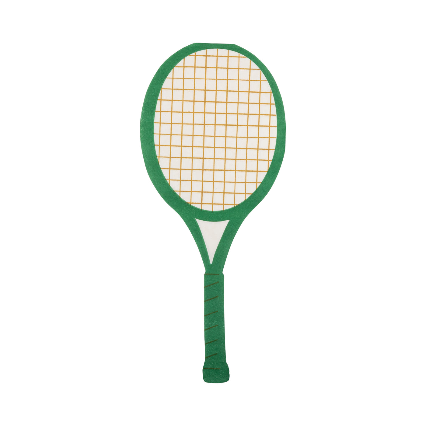 Tennis Racket Napkin Set