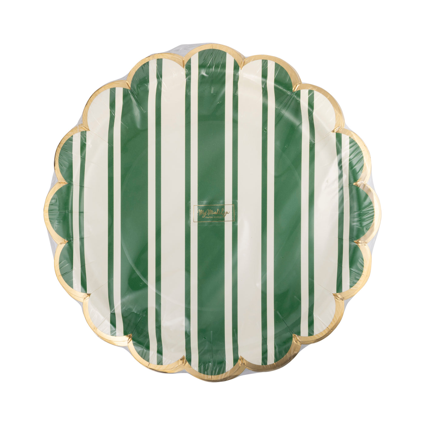 Tennis Striped Plate