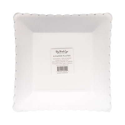Scatter Pie 8" Dessert Paper Plate