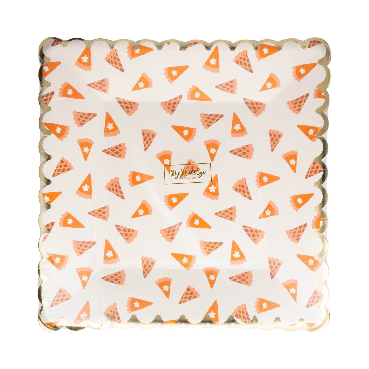 Scatter Pie 8" Dessert Paper Plate