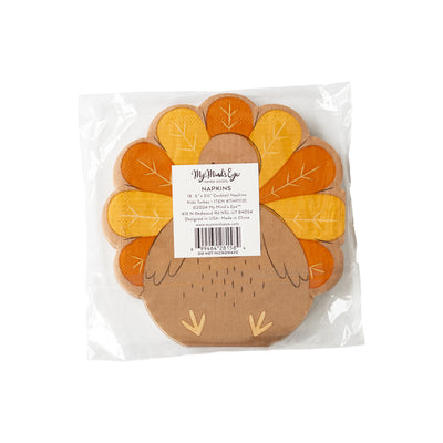 Kids Turkey Paper Napkin