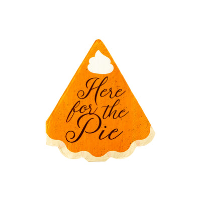 Pie Shaped Paper Dinner Napkin