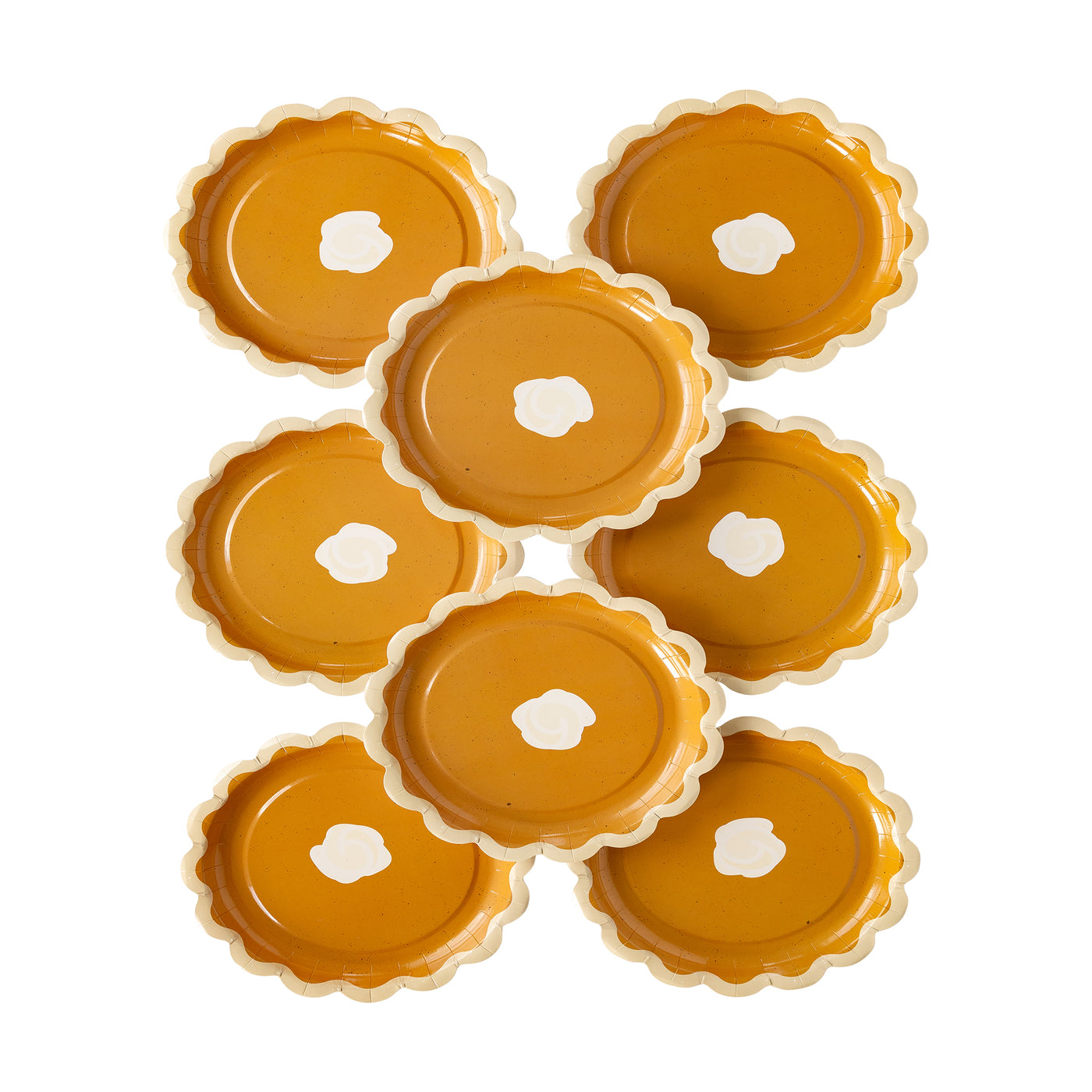 Pie Shaped Paper Dessert Plate