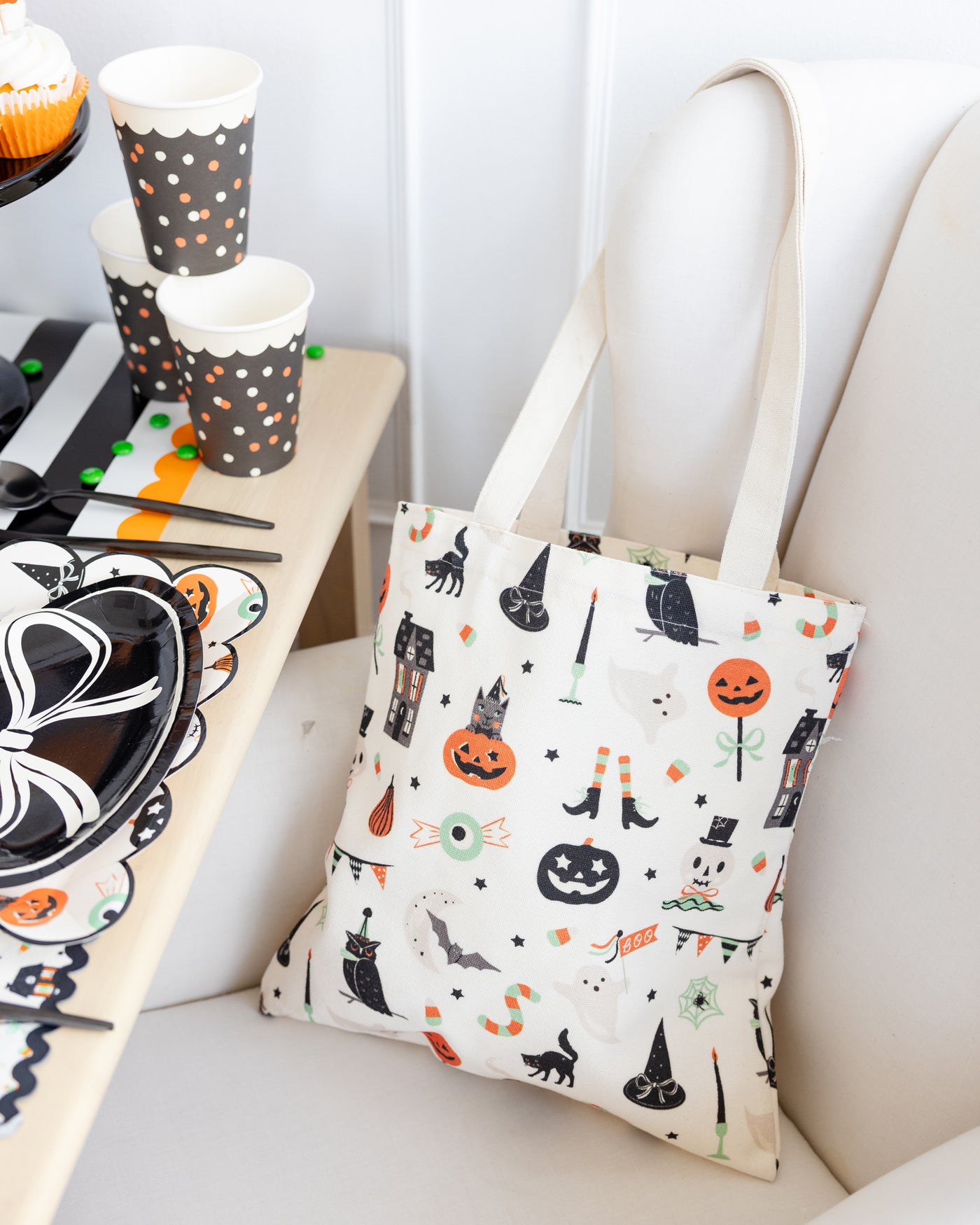 Tricks & Treats Canvas Tote Bag