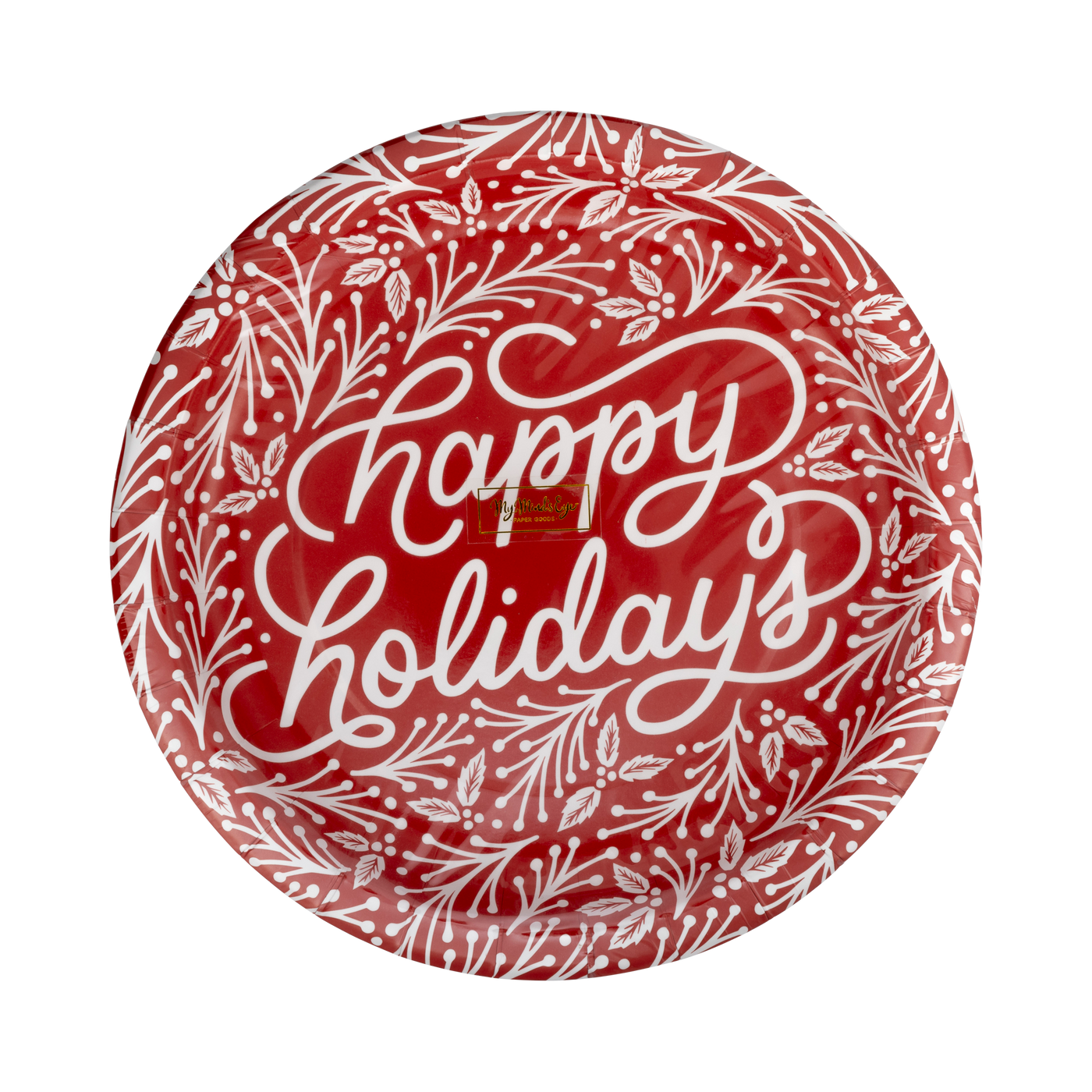 Happy Holidays 10" Plate