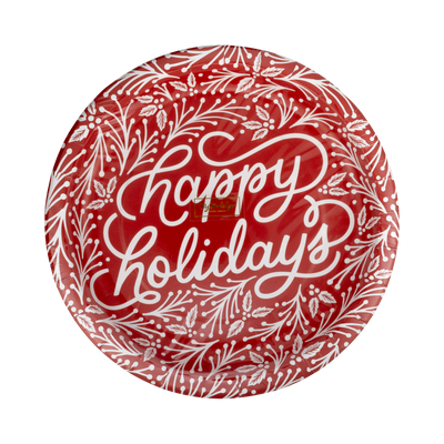 Happy Holidays 10" Plate