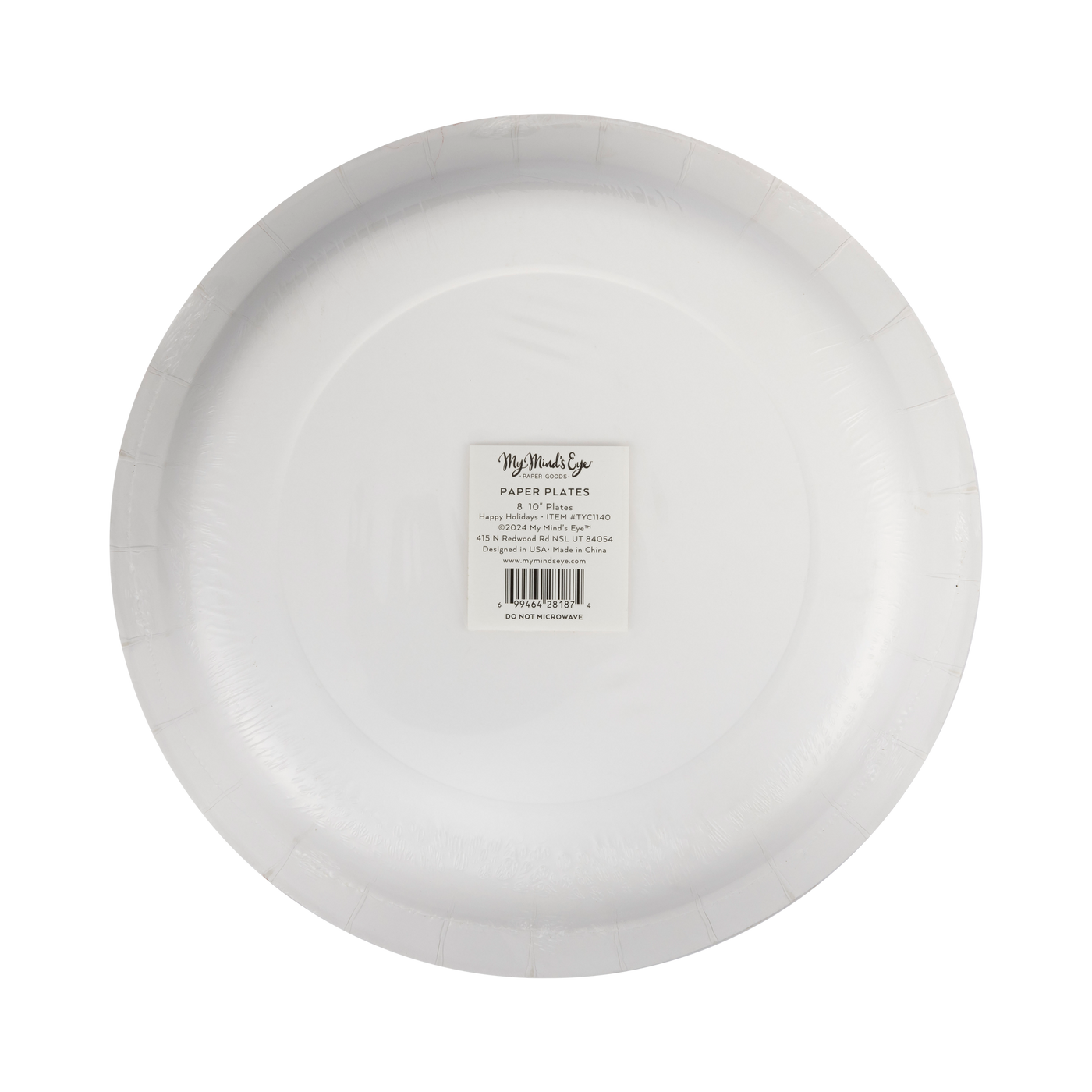 Happy Holidays 10" Plate