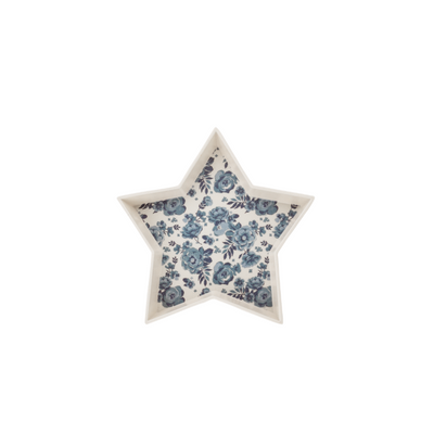 Hamptons Star Shaped Bamboo Reusable Tray Set