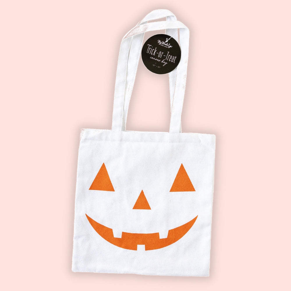 Free Trick Or Treat Canvas Tote for orders over $75
