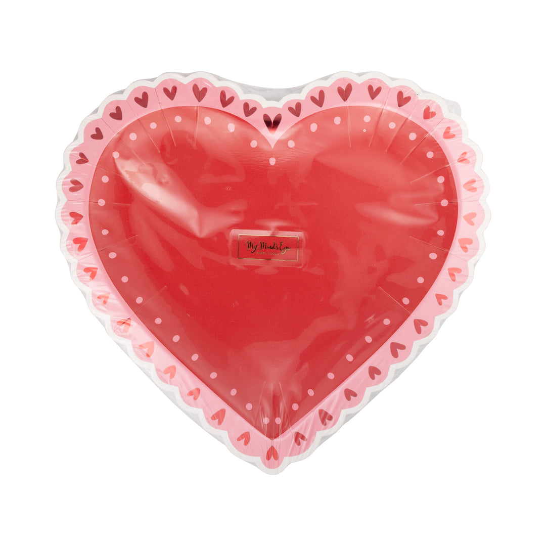 Doily Heart Plate| My Mind's Eye.