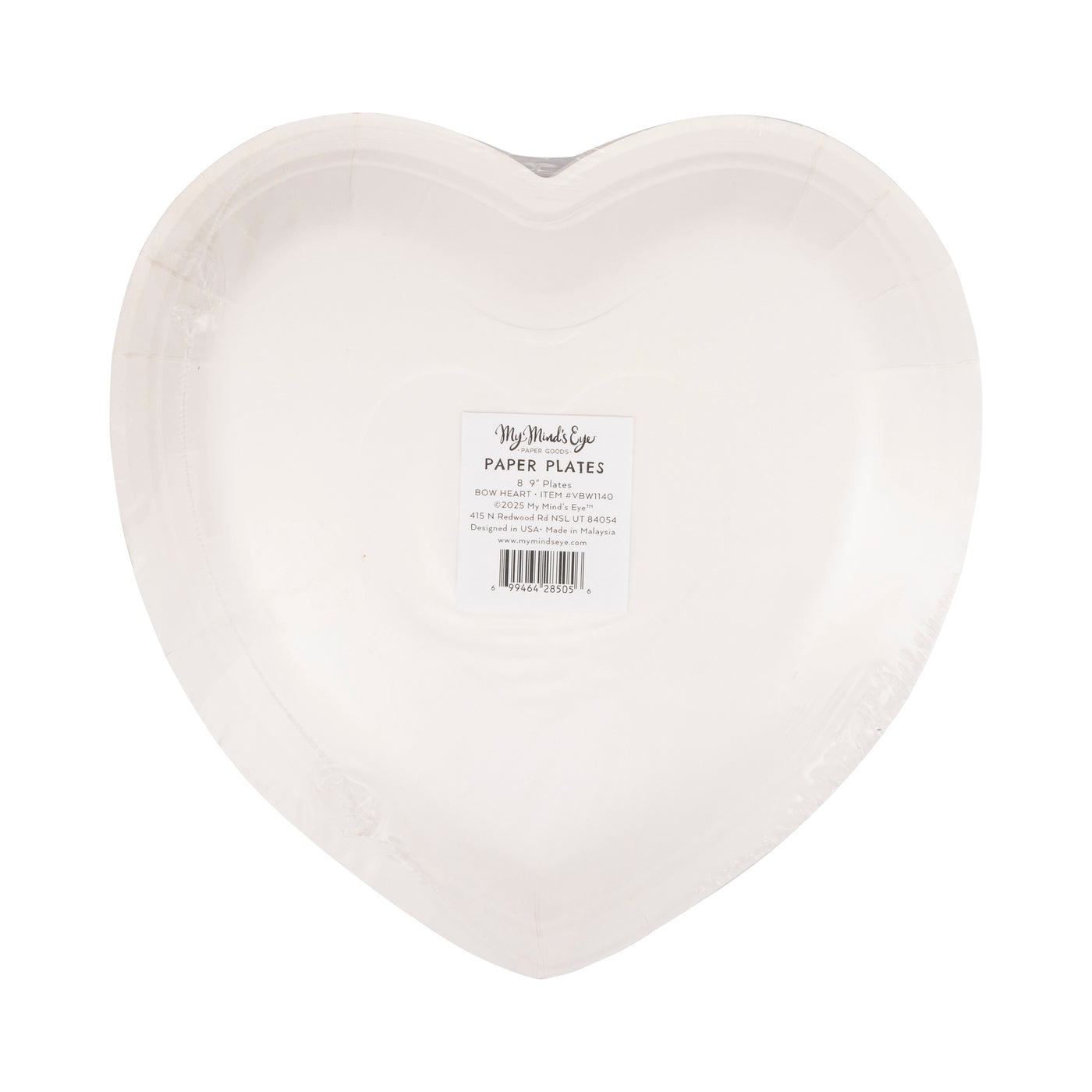 Tied Bow Heart Plate