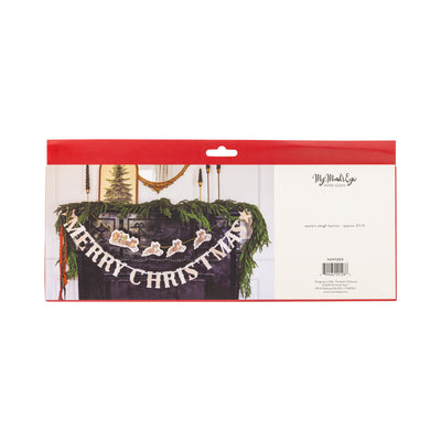Santa's Sleigh Banner