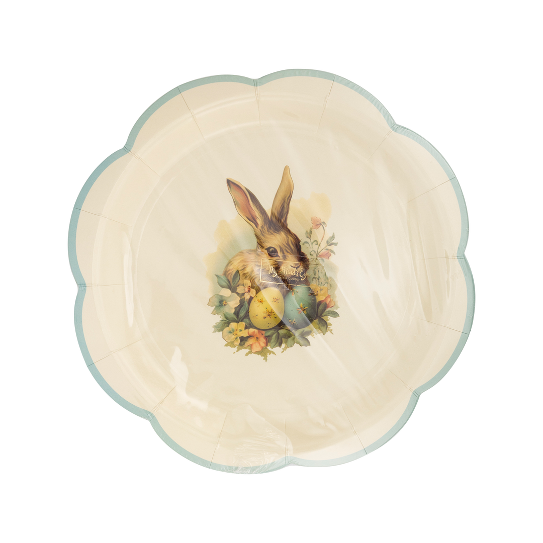 Vintage Easter Paper Plate - Main Image