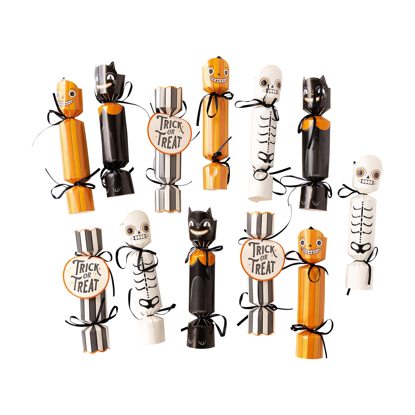 Vintage Halloween Party Crackers