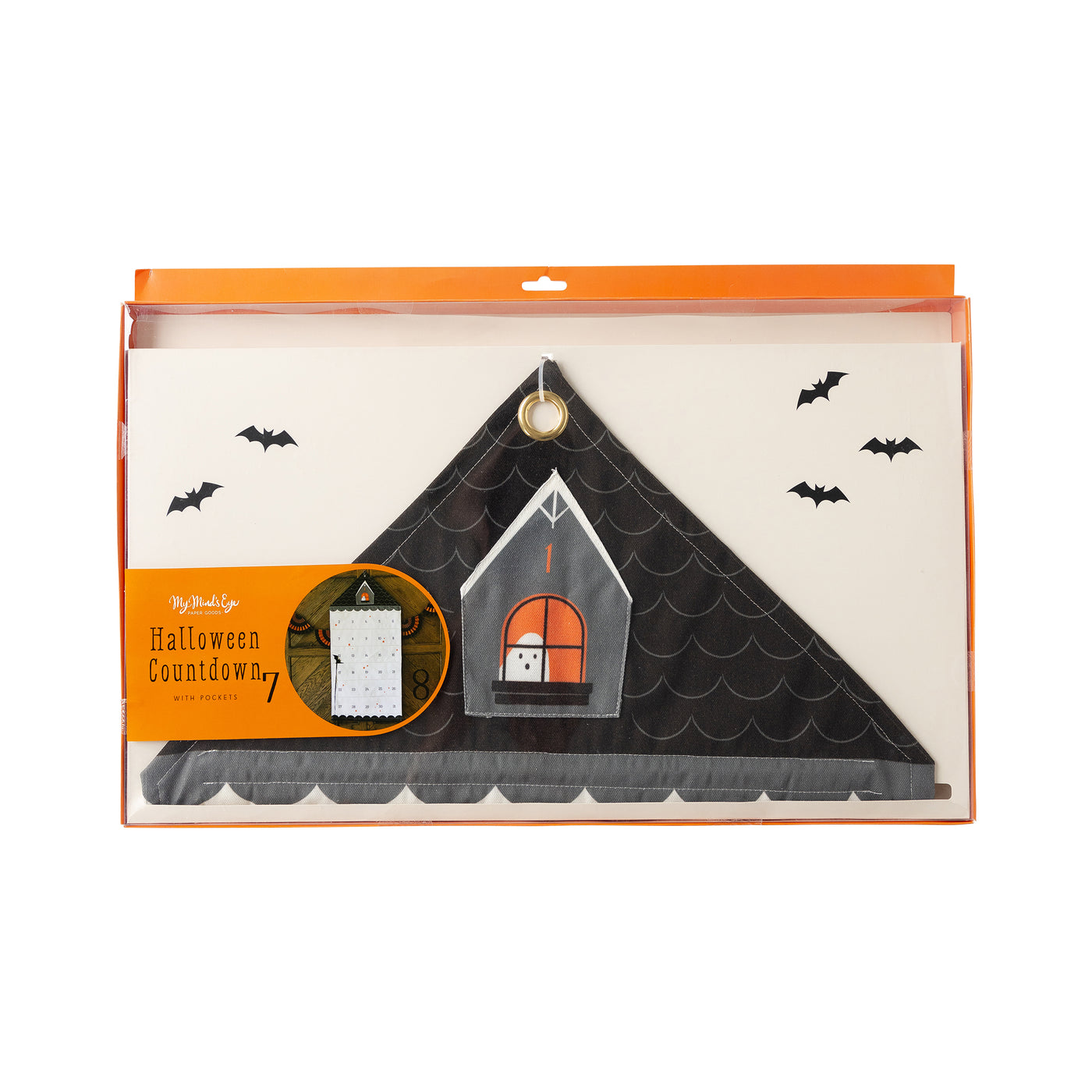 Countdown to Halloween Canvas Pocket Advent