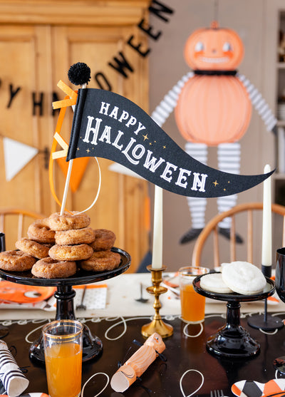 Happy Halloween Felt Pennant