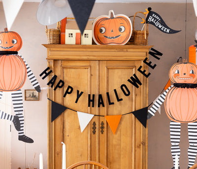 Happy Halloween Felt Pennant