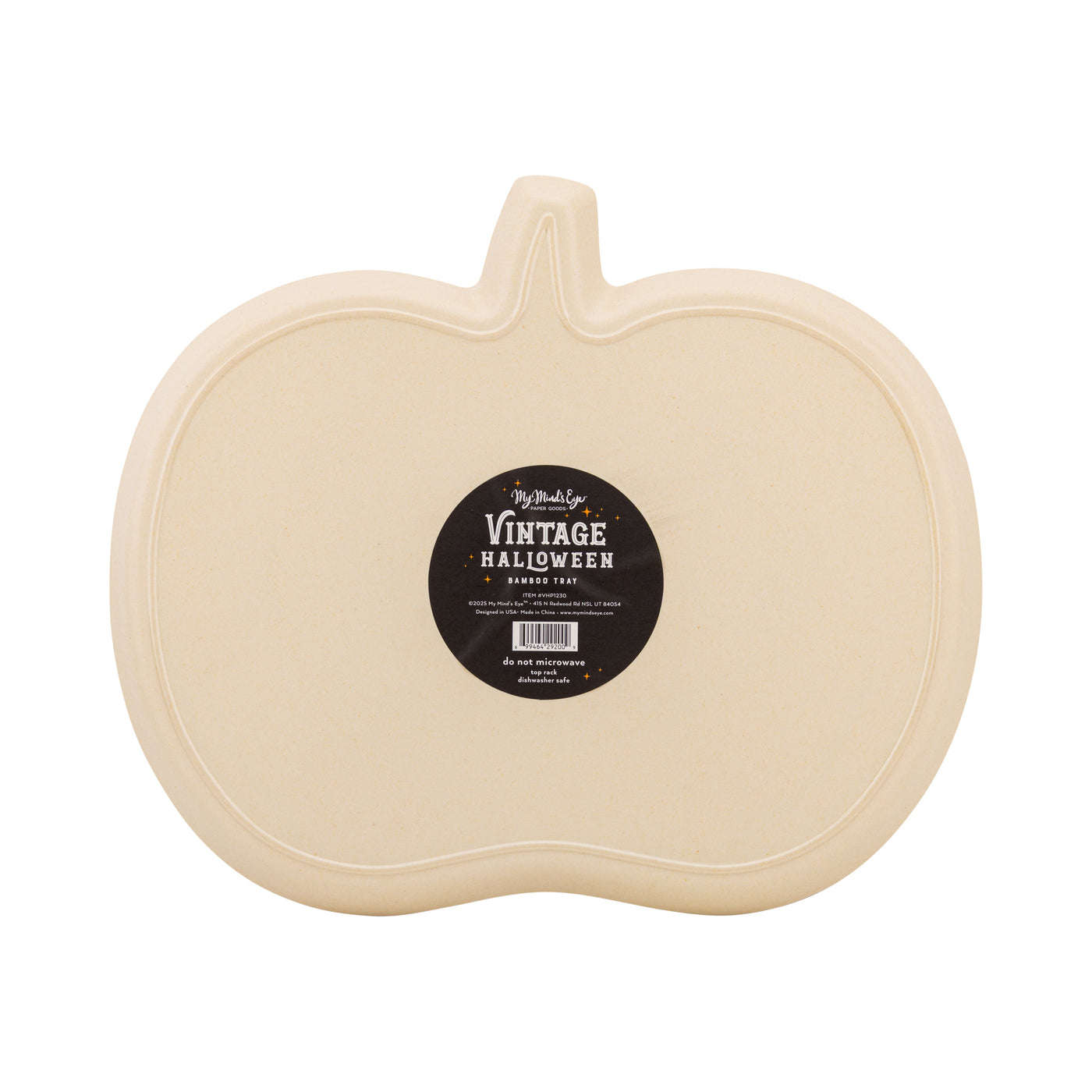 Pumpkin Bamboo Tray