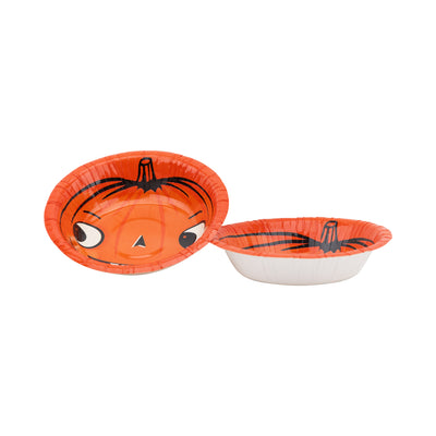 Vintage Pumpkin Paper Bowls