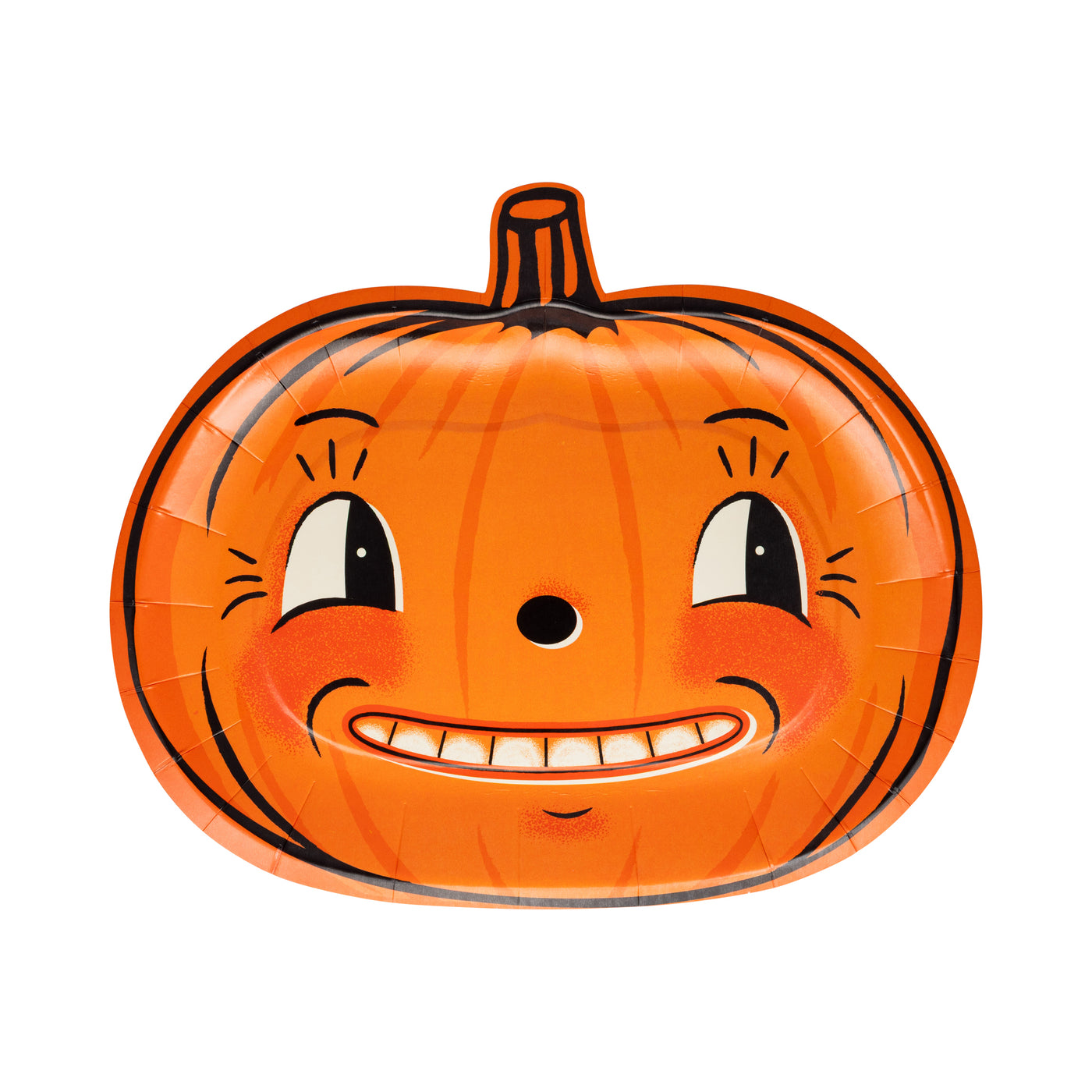 Vintage Pumpkin Plate Set