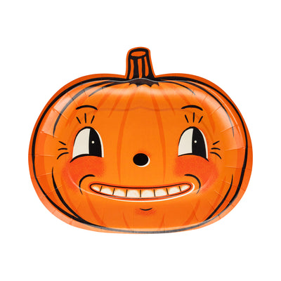 Vintage Pumpkin Plate Set