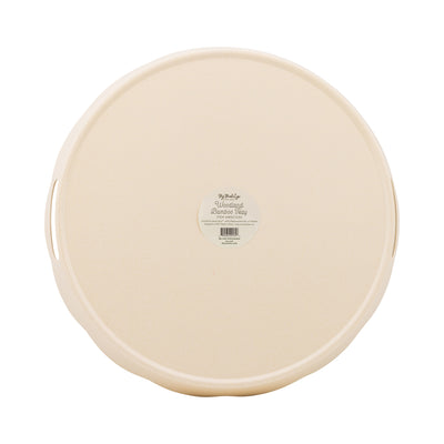 Woodland Christmas Bamboo Tray - Round