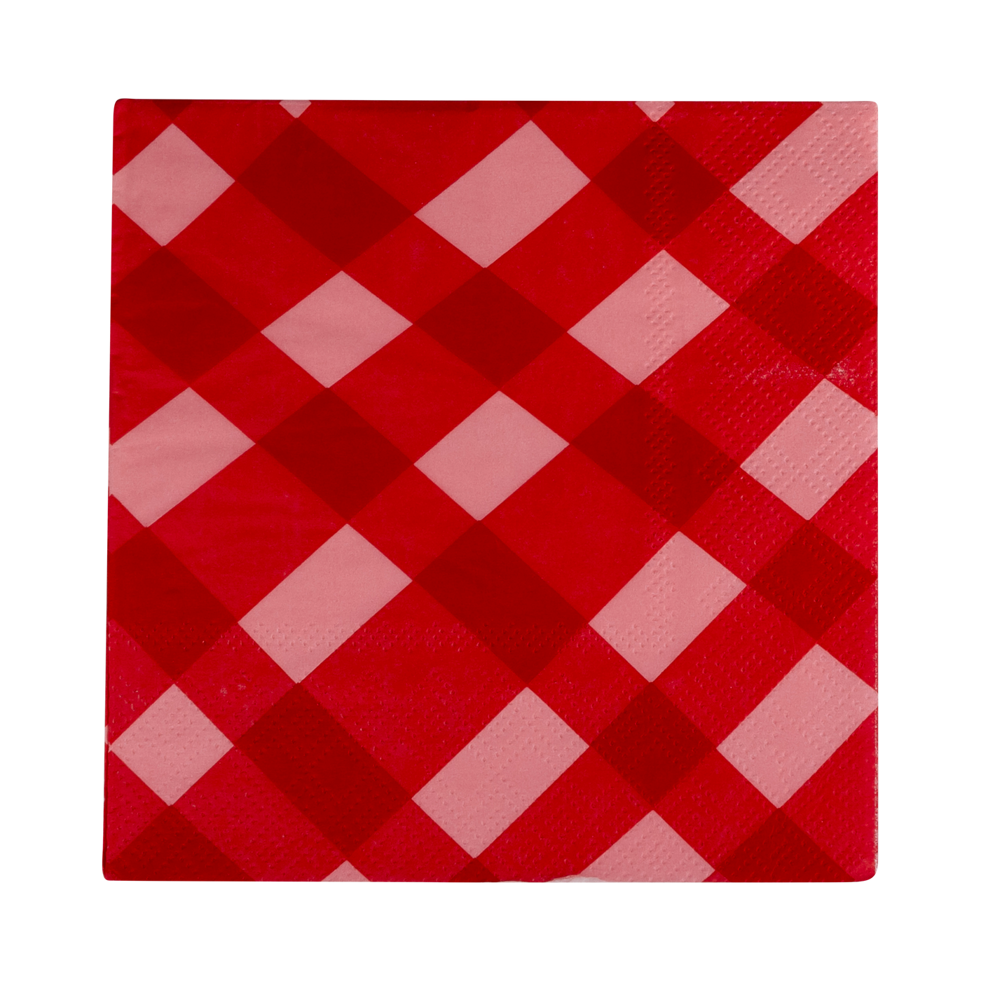 Plaid Cocktail Napkin