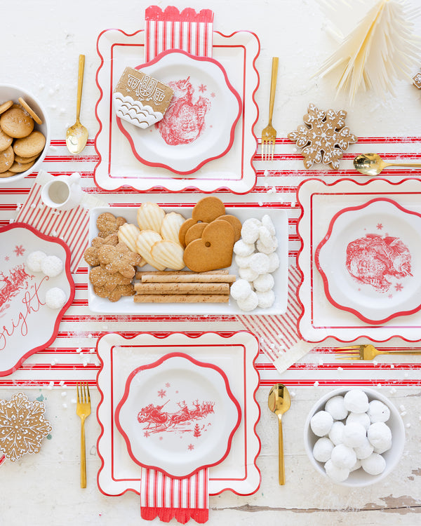 Christmas Plates & Napkins