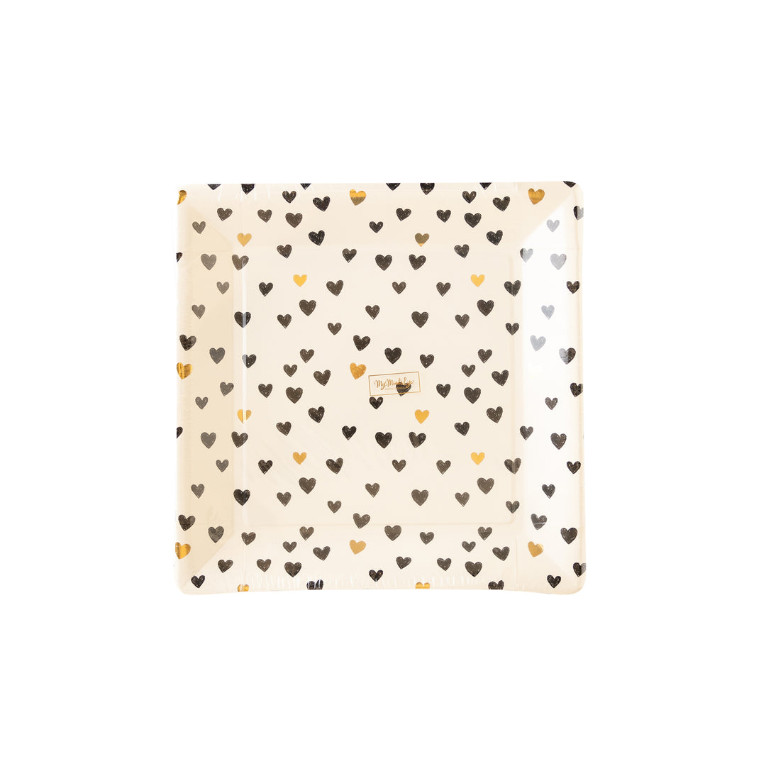 Square Heart Plate Square Heart Plate