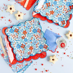 Floral Twist on Classic Americana Party Collection