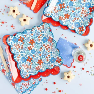 Floral Twist on Classic Americana Party Collection