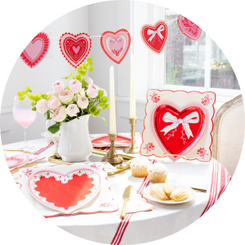Soft hued hearts, vintage-inspired designs deliver timeless celebrations