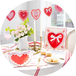 Soft hued hearts, vintage-inspired designs deliver timeless celebrations