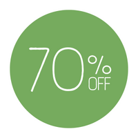 See all 70% off