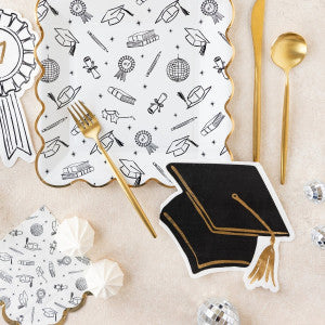 Grad Hat Shaped Napkin