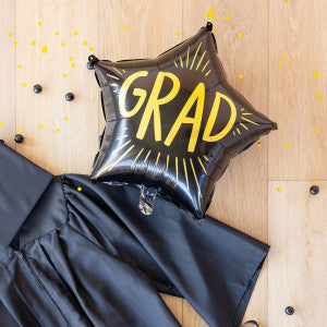 Grad Star Mylar Balloon