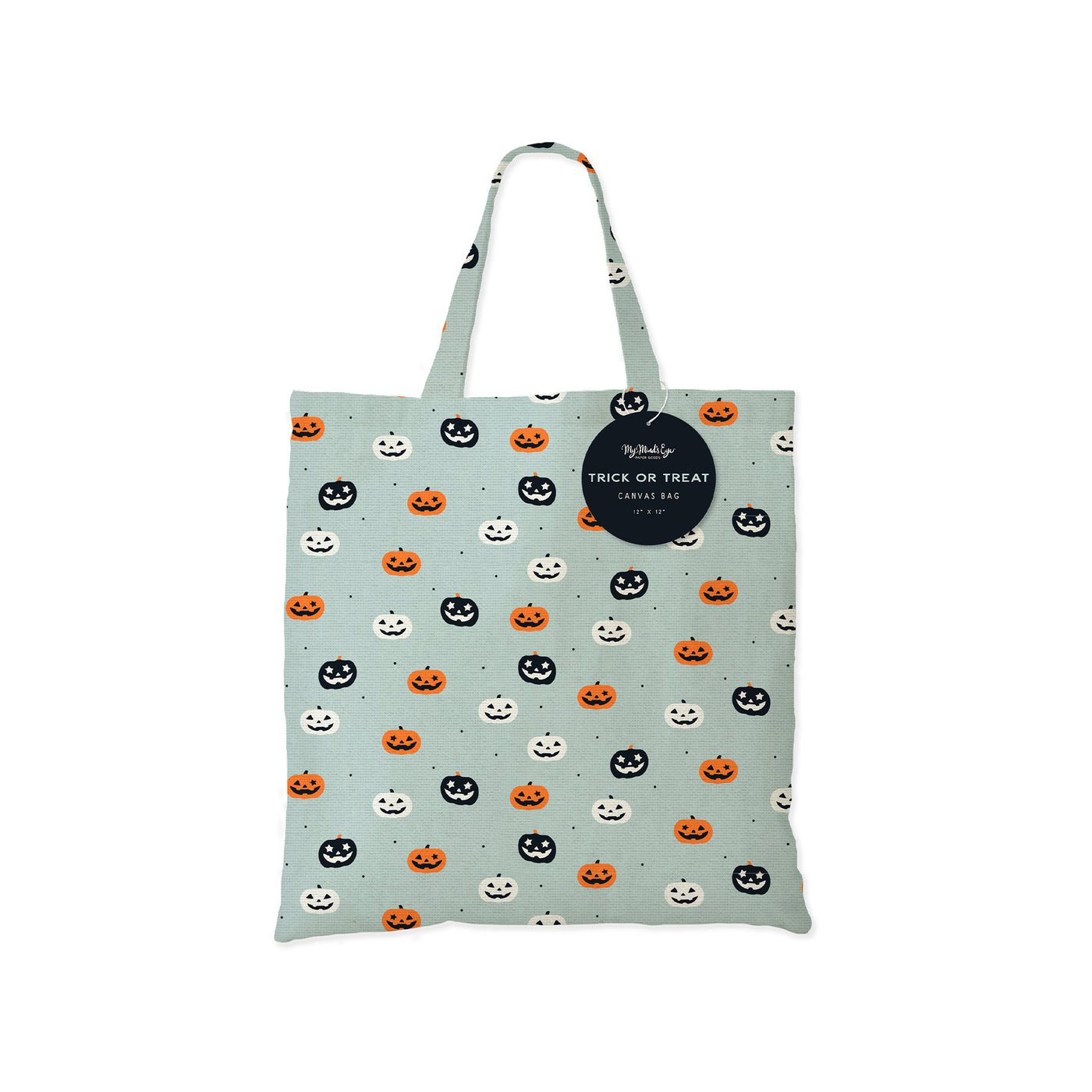 Scattered Pumpkins 12x12 inch Canvas Bag