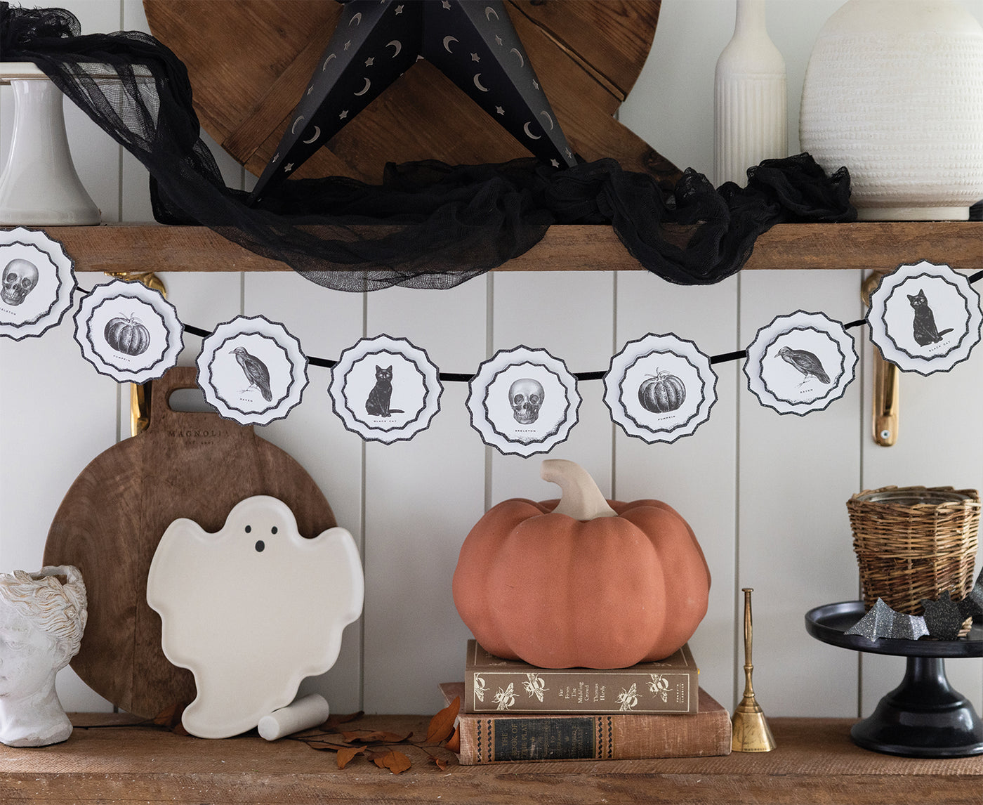 Vintage Halloween Banner