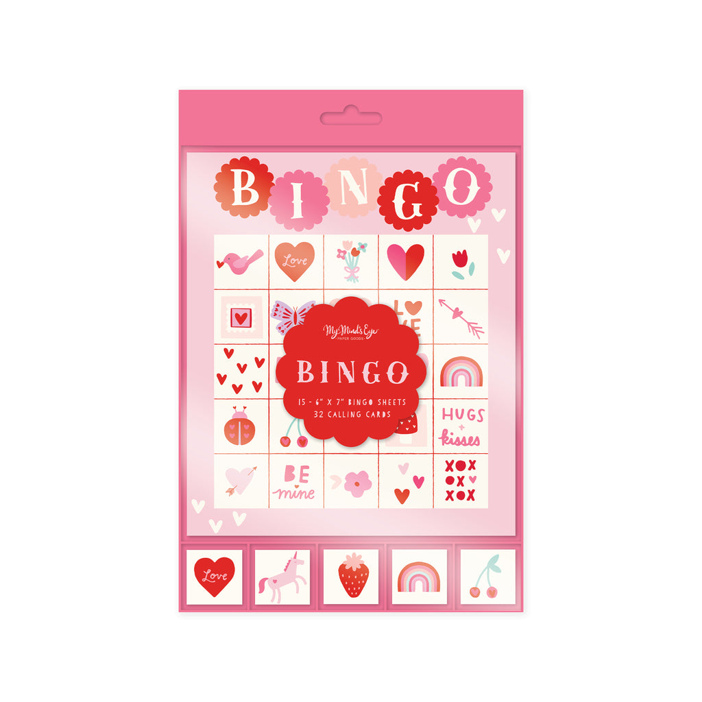 Valentines Bingo Game  My Mind's Eye Paper Goods