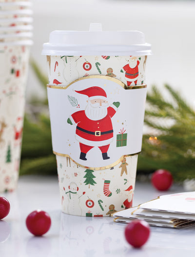 All Over Santa To-Go Cup Set