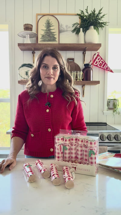Plaid Sugar Plum Crackers