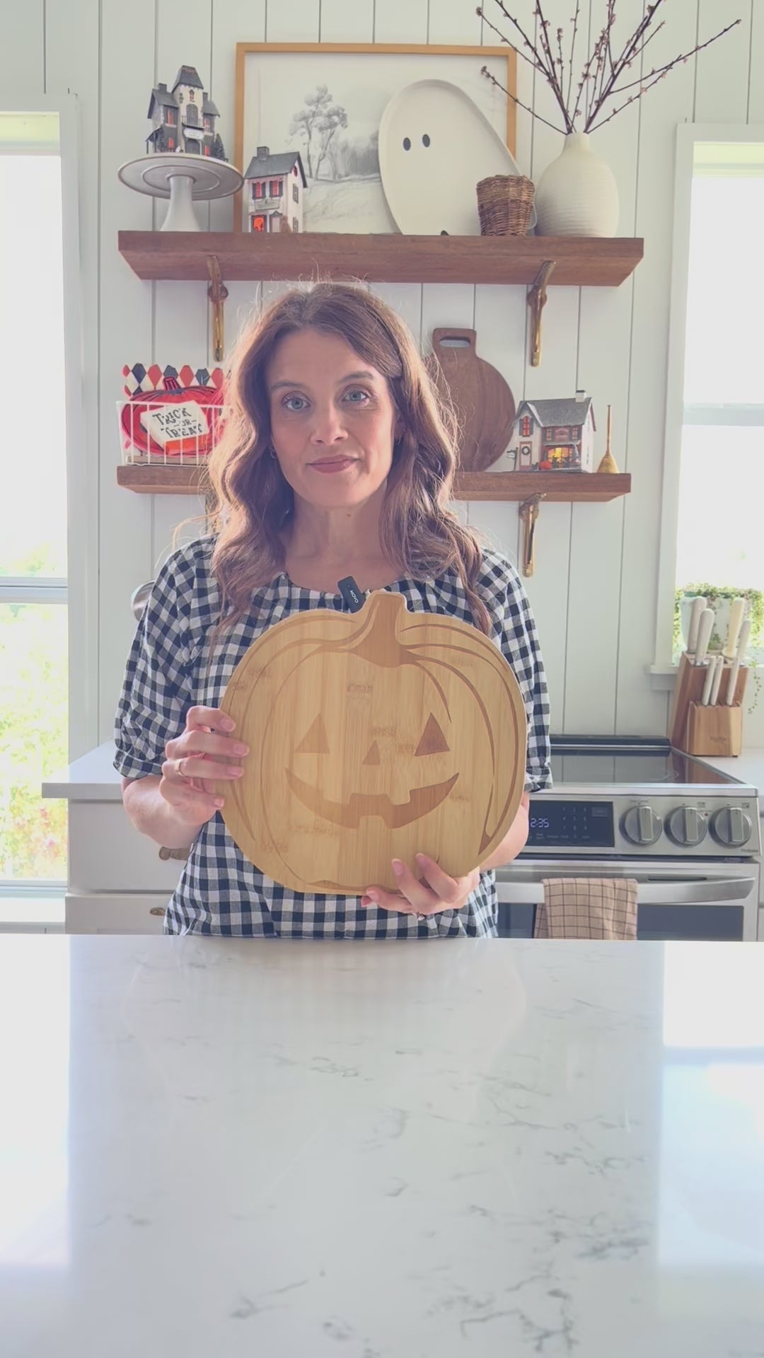Pumpkin Wood Cutting Board