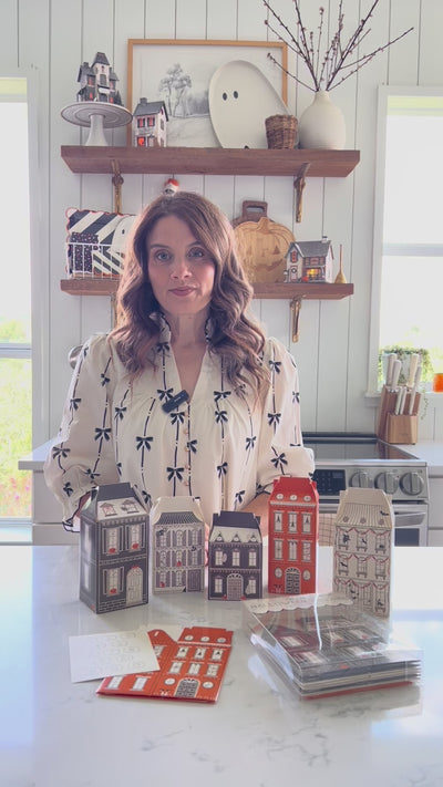 Halloween Village Treat Boxes
