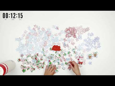 Whimsical Holiday Shoppe Christmas Puzzle