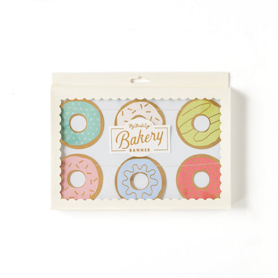 Bakery Donut Banner - My Mind's Eye Paper Goods