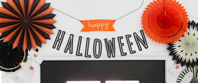 Boo Crew Happy Halloween Banner