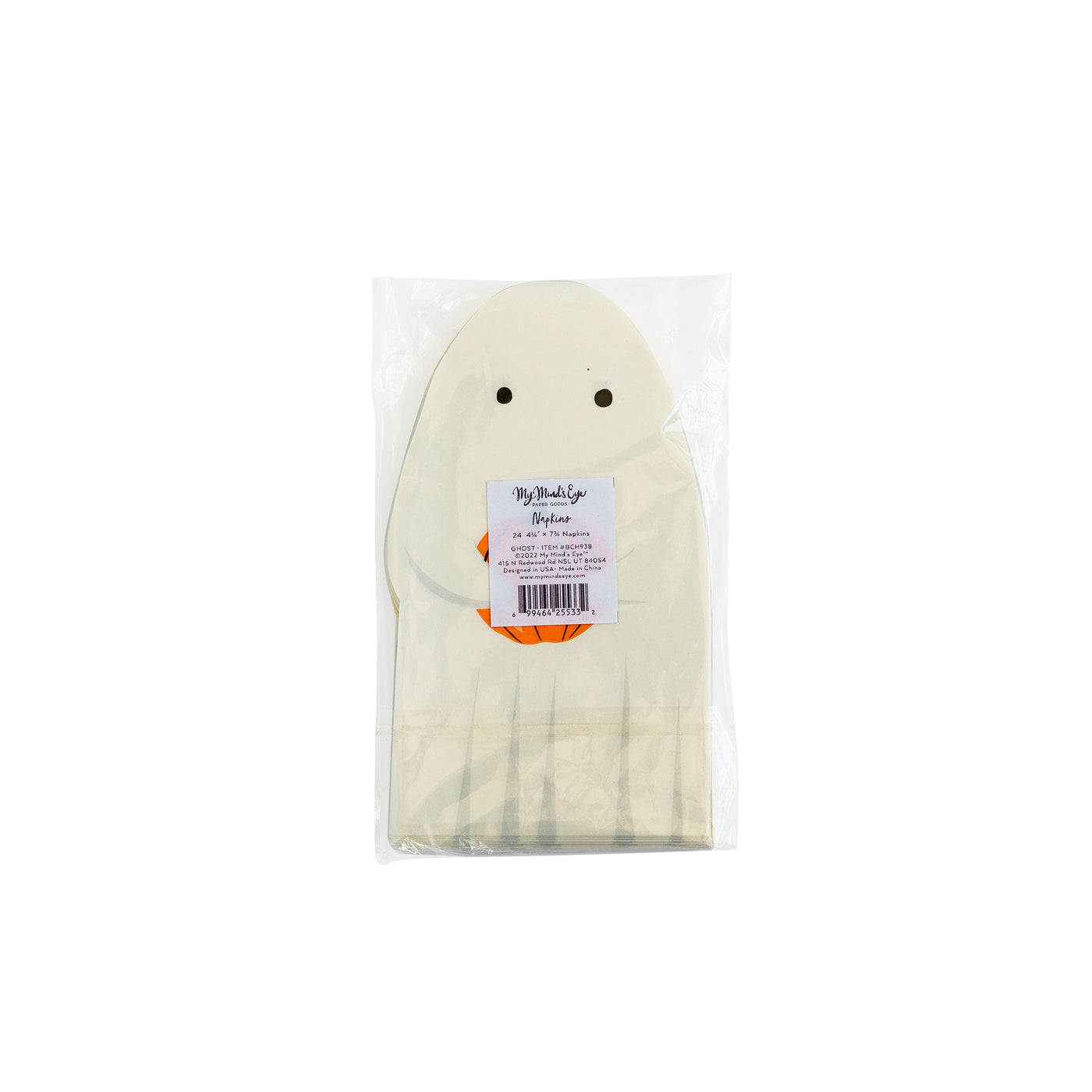 Boo Crew Ghost Shaped Guest Towel