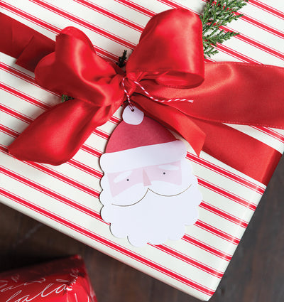 Believe Santa Oversized Gift Tag